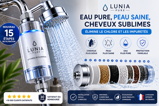Pack Premium – 4 Filtres Douche Lunia Pure