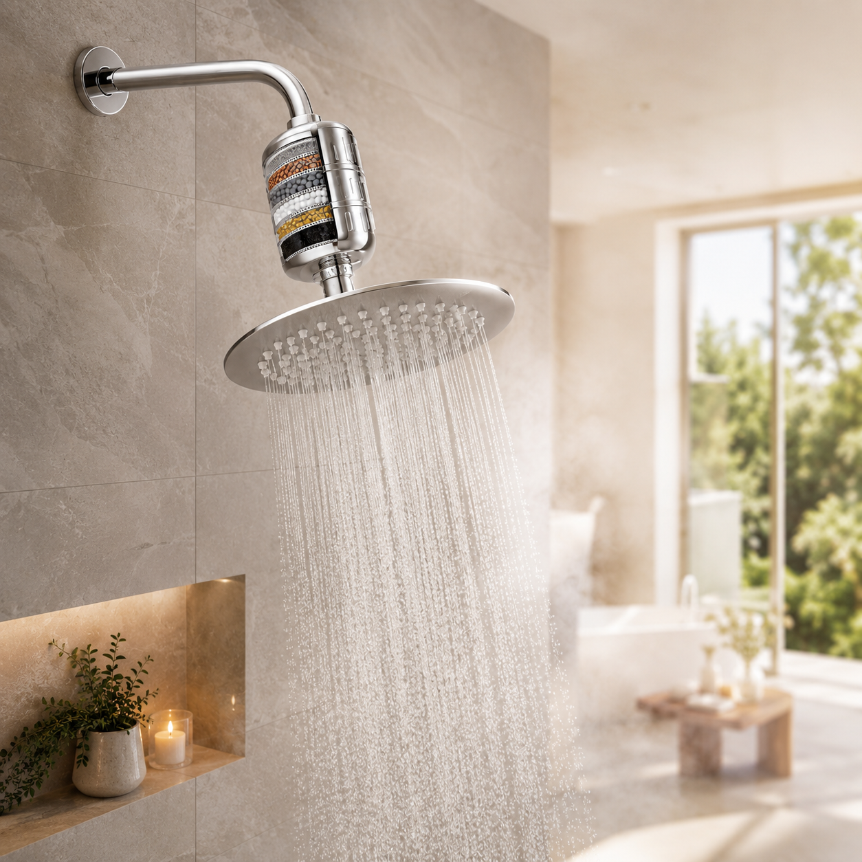 Pack Duo – 2 Filtres Douche Lunia Pure