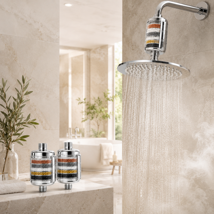 Pack Famille – 3 Filtres Douche Lunia Pure