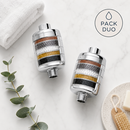 Pack Duo – 2 Filtres Douche Lunia Pure